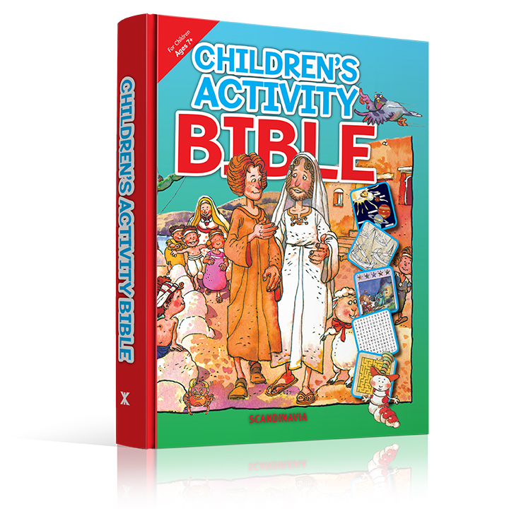 Children's Activity Bible for children ages 7+ | scanpublishing.dk